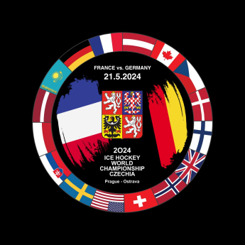 Echipa națională de hochei puc Ice Hockey World Championship Czechia MS 2024 Dueling 21.5.2024 France vs. Germany