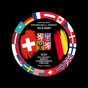 Echipa națională de hochei puc Ice Hockey World Championship Czechia MS 2024 Dueling 23.5.2024 Switzerland vs. Germany