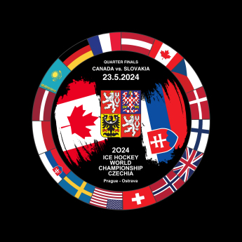 Echipa națională de hochei puc Ice Hockey World Championship Czechia MS 2024 Dueling 23.5.2024 Canada vs. Slovakia
