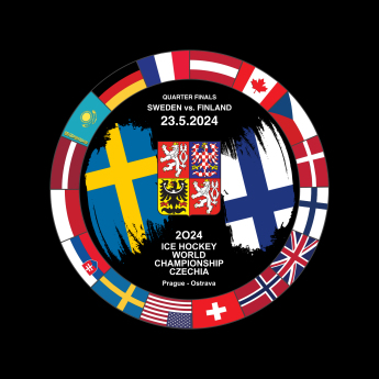 Echipa națională de hochei puc Ice Hockey World Championship Czechia MS 2024 Dueling 23.5.2024 Sweden vs. Finland