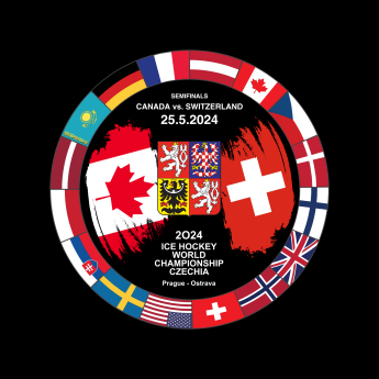 Echipa națională de hochei puc Ice Hockey World Championship Czechia MS 2024 Dueling 25.5.2024 Canada vs. Switzerland