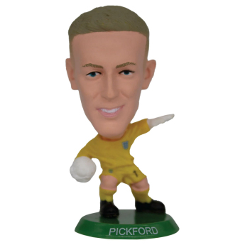 Echipa națională de fotbal figurină England FA SoccerStarz Pickford yellow