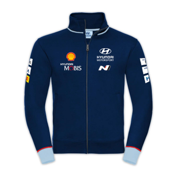 Hyundai Motorsport hanorac de bărbați Driver navy 2024