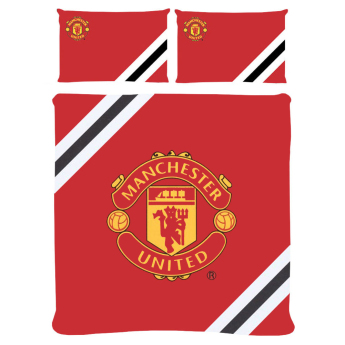 Manchester United cearșaf pentru pat dublu Core Stripe