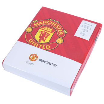 Manchester United cearșaf pentru pat dublu Core Stripe