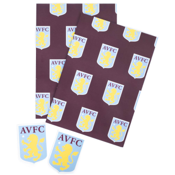 Aston Villa hârtie de împachetat Text