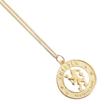 FC Chelsea lănțișor de gât cu pandantiv 18ct Gold Plated on Silver