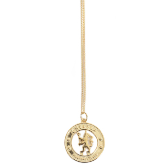 FC Chelsea lănțișor de gât cu pandantiv 18ct Gold Plated on Silver