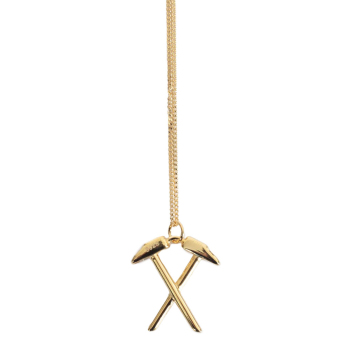 West Ham United lănțișor de gât cu pandantiv 18ct Gold Plated on Silver