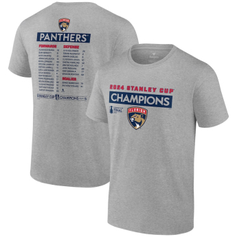 Florida Panthers tricou de bărbați 2024 Stanley Cup Champions Roster