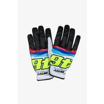 Valentino Rossi mănuși VR46 WRT ”Road to Le Mans”