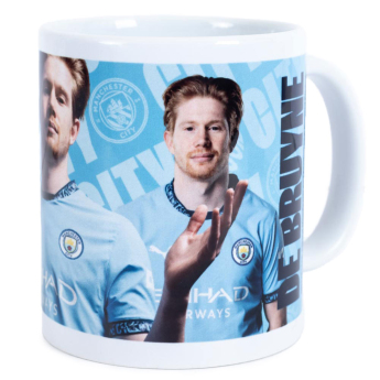 Manchester City cană De Bruyne white