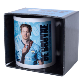 Manchester City cană De Bruyne white