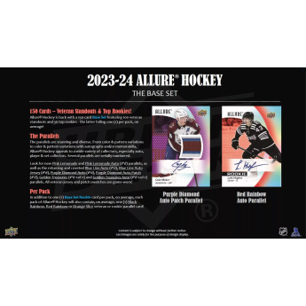 NHL cutii Cărți de hochei NHL 2023-24 Upper Deck Allure Hobby Box