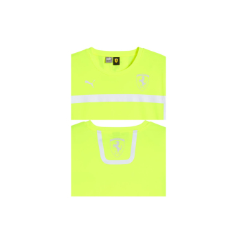 Ferrari tricou de bărbați Reflective yellow F1 Team 2024