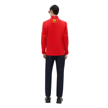 Ferrari geacă de bărbați Driver Softshell red F1 Team 2024
