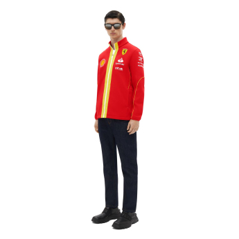 Ferrari geacă de bărbați Driver Softshell red F1 Team 2024