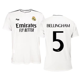Real Madrid tricou de fotbal replica 24/25 Home Bellingham