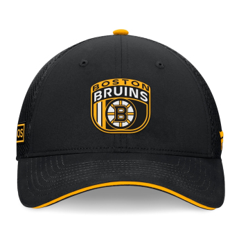 Boston Bruins șapcă de baseball 2024 Draft NHL On Stage Trucker Adjustable Hat