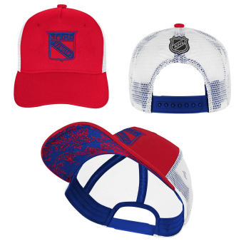 New York Rangers șapcă de baseball pentru copii Lifestyle Snapback Trucker