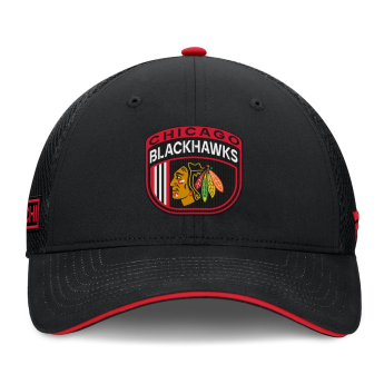 Chicago Blackhawks șapcă de baseball 2024 Draft NHL On Stage Trucker Adjustable Hat