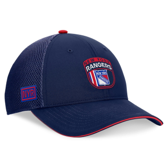 New York Rangers șapcă de baseball 2024 Draft NHL On Stage Trucker Adjustable Hat