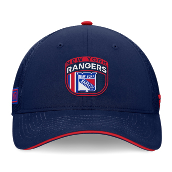 New York Rangers șapcă de baseball 2024 Draft NHL On Stage Trucker Adjustable Hat