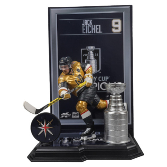 Vegas Golden Knights figurină Jack Eichel #9 -2023 Stanley Cup Champions