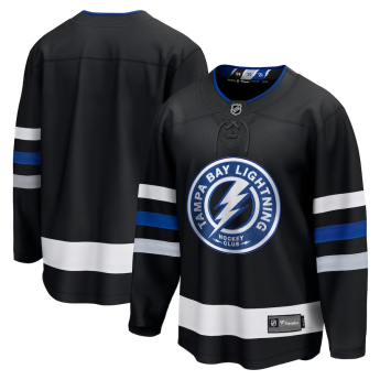 Tampa Bay Lightning tricou de hochei Breakaway Alternate Jersey black