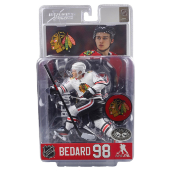 Chicago Blackhawks figurină Connor Bedard #98 Figure SportsPicks LIMITED PLATINUM CHASE