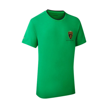 Lamborghini tricou de bărbați Squadra Corse green 2024