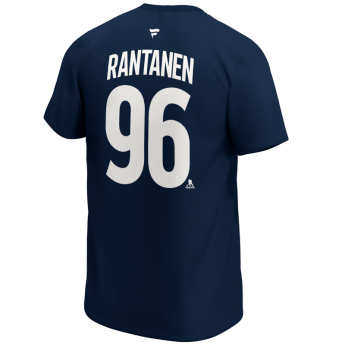 Colorado Avalanche tricou de bărbați Mikko Rantanen #96 Iconic Name & Number Graphic