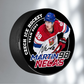 Echipa națională de hochei puc Martin Nečas #98 Ice Hockey World Championship Czechia MS 2024