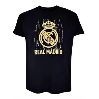 Real Madrid tricou de bărbați No87 black gold