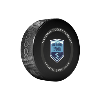 Seattle Kraken puc official game puck 2021-2022 inaugural season