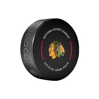 Chicago Blackhawks puc Official Game Puck 2022-2023