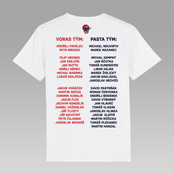 Echipa națională de hochei tricou de bărbați exhibition Prague 2024 white