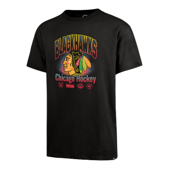 Chicago Blackhawks tricou de bărbați Graphic 47 Drop Shoulder Tee
