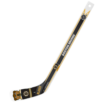Boston Bruins mini crosă de hochei din plastic NHL Mascot