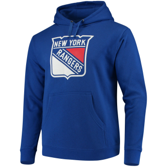 New York Rangers hanorac de bărbați cu glugă blue Fanatics Branded Primary Logo