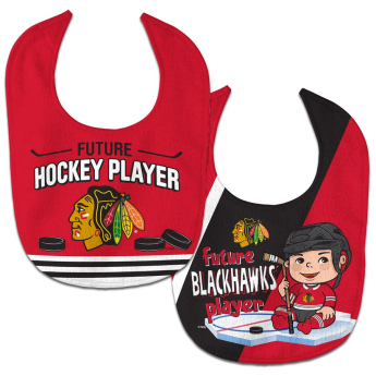 Chicago Blackhawks bavetă de copii WinCraft Future Hockey Player 2 Pack