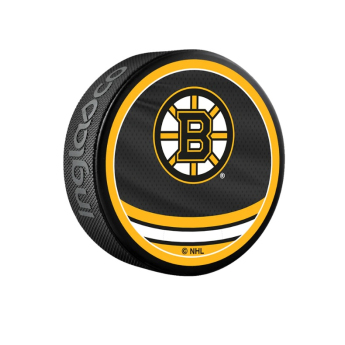 Boston Bruins puc reverse retro jersey souvenir collector hockey puck
