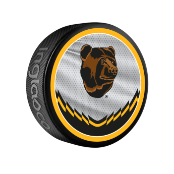 Boston Bruins puc reverse retro jersey souvenir collector hockey puck