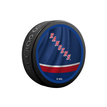 New York Rangers puc reverse retro jersey souvenir collector hockey puck