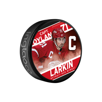 Detroit Red Wings puc Dylan Larkin Captain Collection