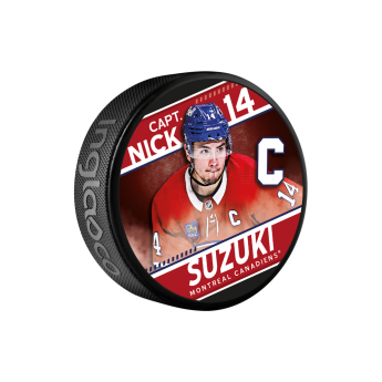 Montreal Canadiens puc Nick Suzuki Captain Collection