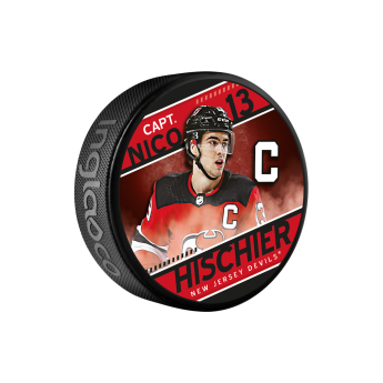 New Jersey Devils puc Nico Hischier Captain Collection