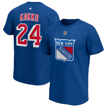 New York Rangers tricou de bărbați Authentic Stack Name & Number