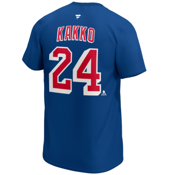 New York Rangers tricou de bărbați Authentic Stack Name & Number