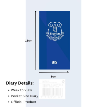 FC Everton jurnal Slim 2025